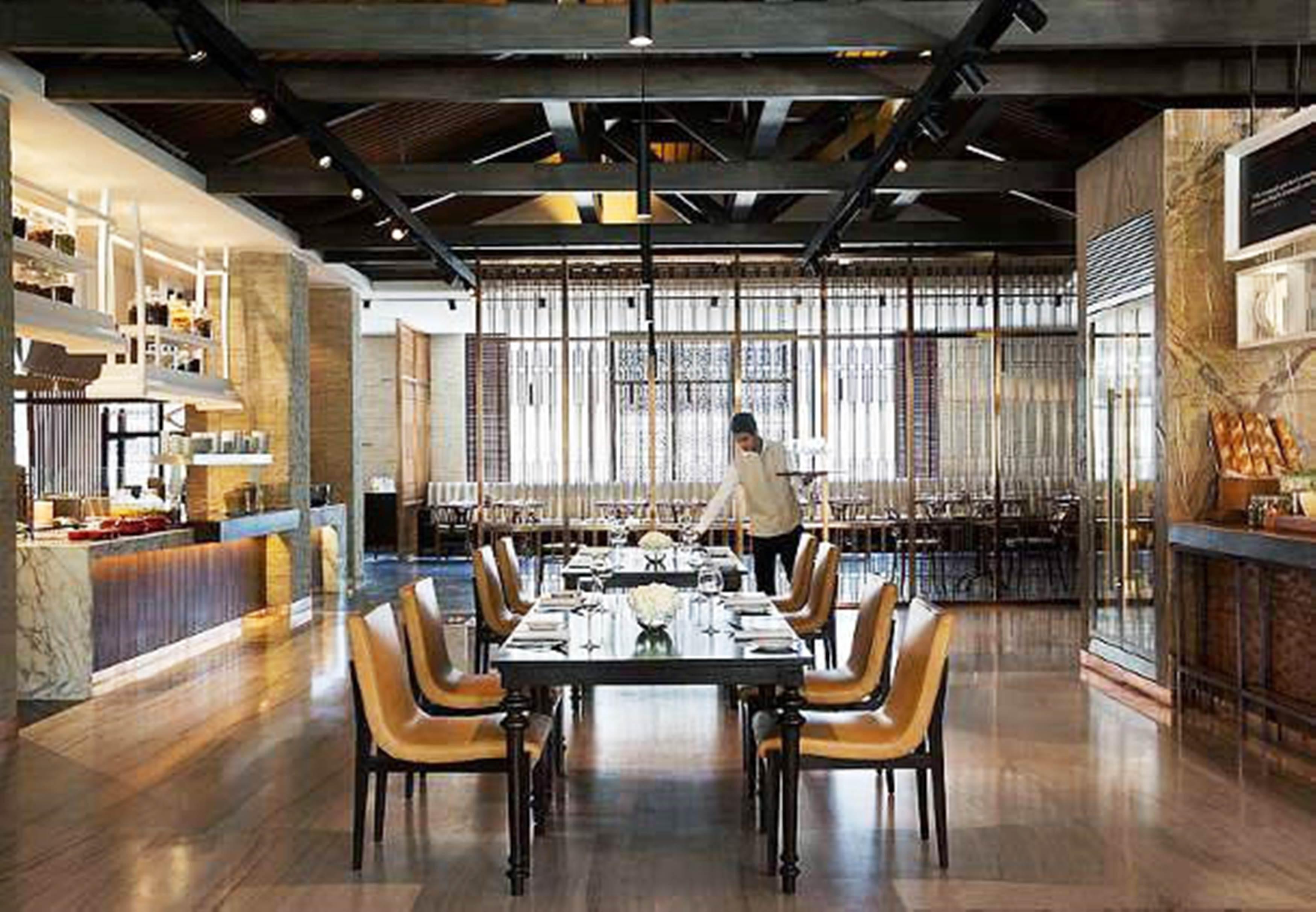 Jw Marriott Hotel New Delhi Aerocity Luaran gambar The restaurant