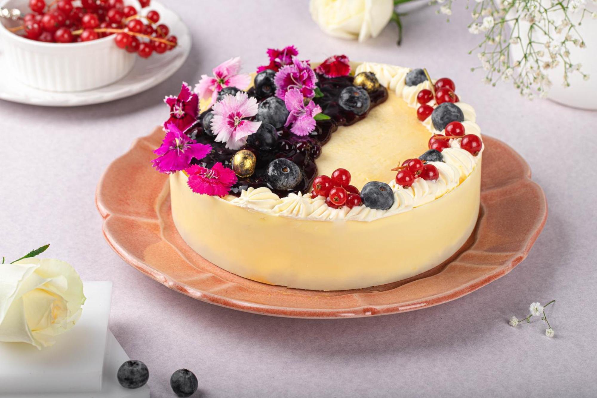 Jw Marriott Hotel New Delhi Aerocity Luaran gambar A cheesecake